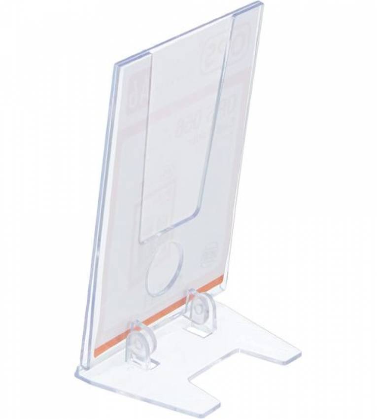 A6 Porte brochures transparent double face , Porte affiche vertical format 10.5 x 14.8 cm